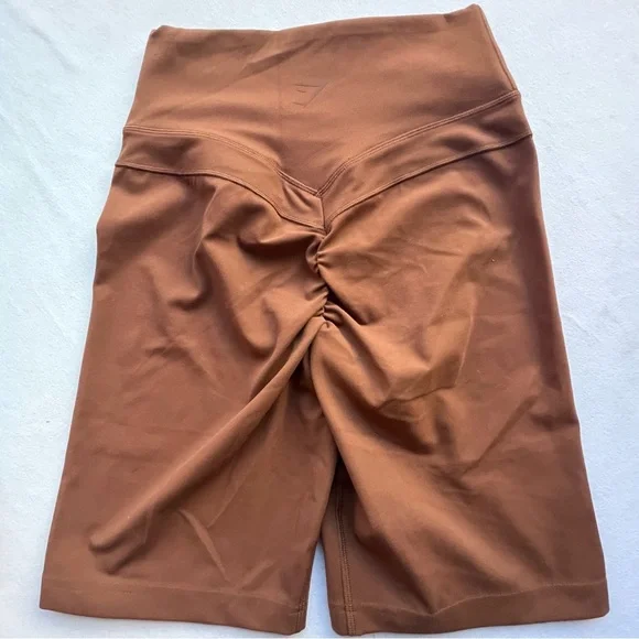 Gymshark Chocolate Brown Women's Skort - Picture 3 of 5